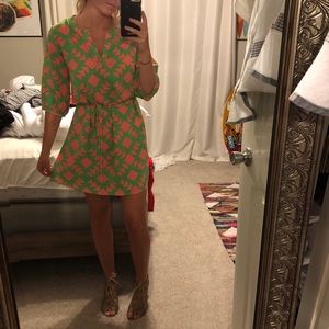 Geometrical peasant dress